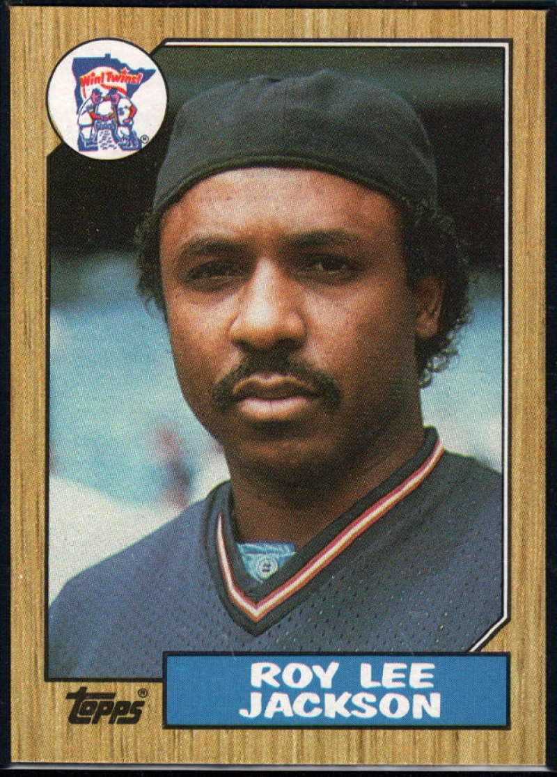 1987 Topps Baseball #138 Roy Lee Jackson Minnesota Twins  Official MLB Trading Card