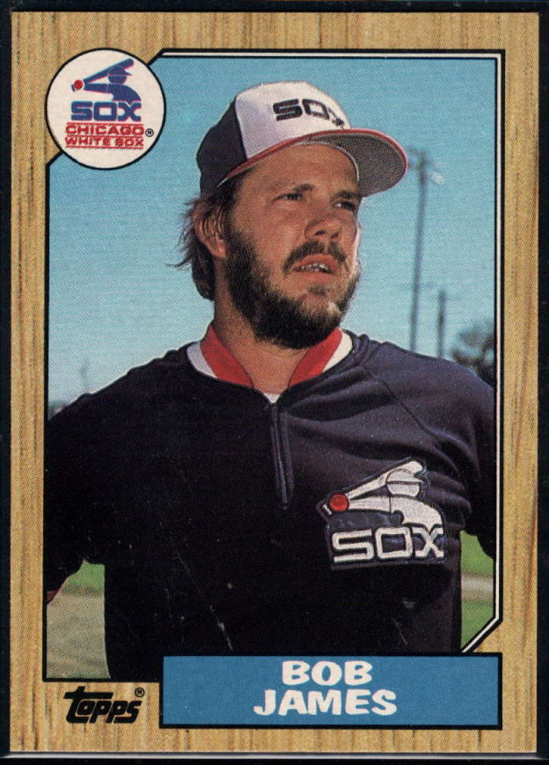 1987 Topps #342 Bob James White Sox 