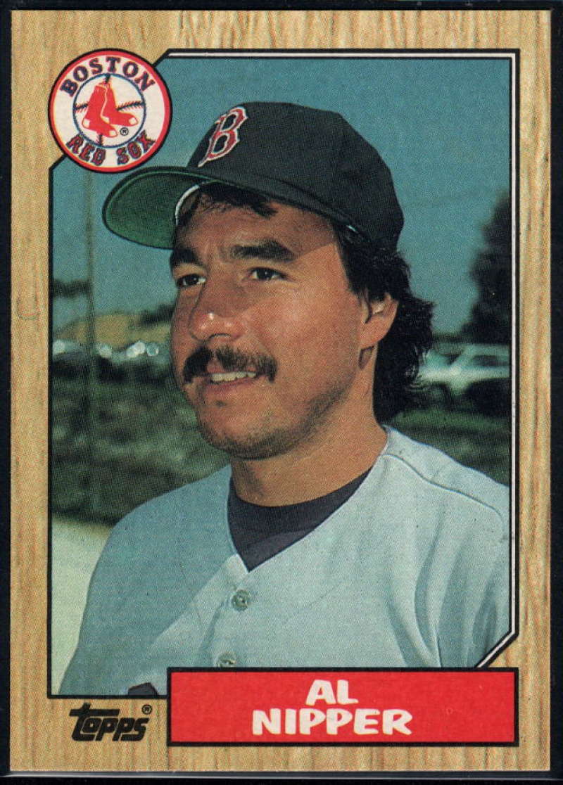 1987 Topps #617 Al Nipper Red Sox 