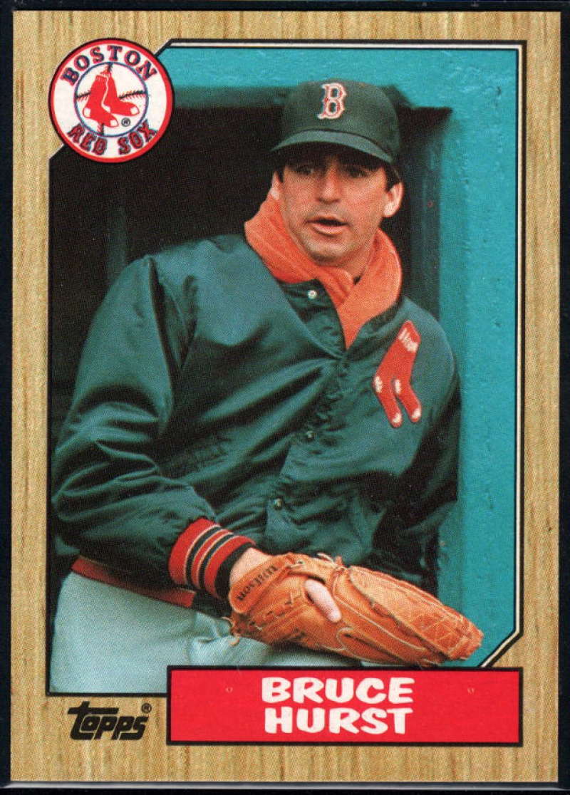 1987 Topps #705 Bruce Hurst Red Sox 