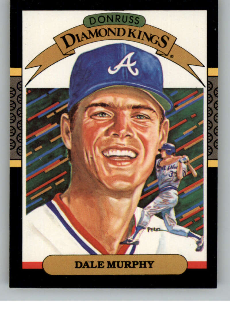 1987 Donruss #3 Dale Murphy DK NM-MT Atlanta Braves 