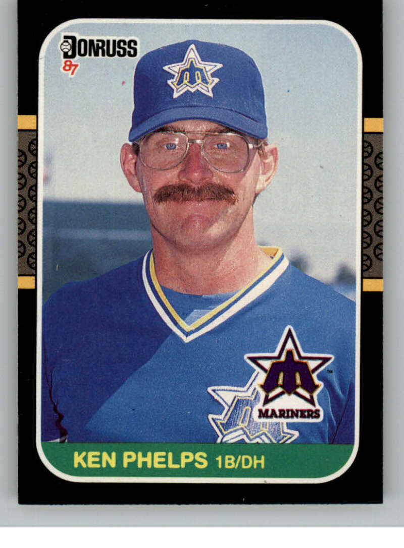 1987 Donruss #317 Ken Phelps NM-MT Mariners