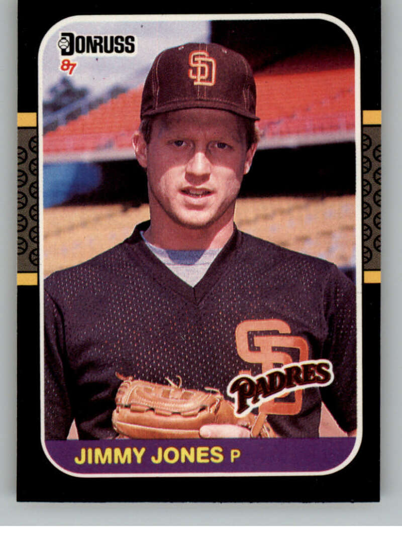 1987 Donruss #557 Jimmy Jones NM-MT RC Rookie Padres