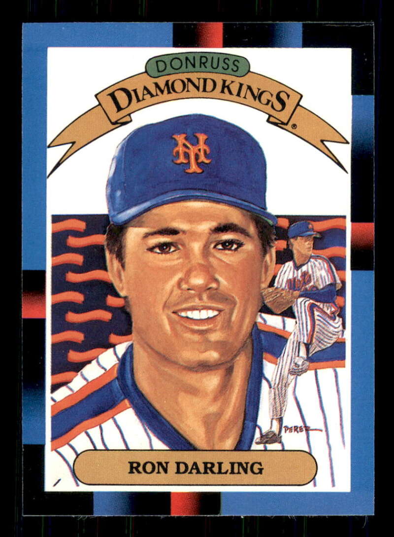1988 Donruss Ron Darling #6 NM Mets DK