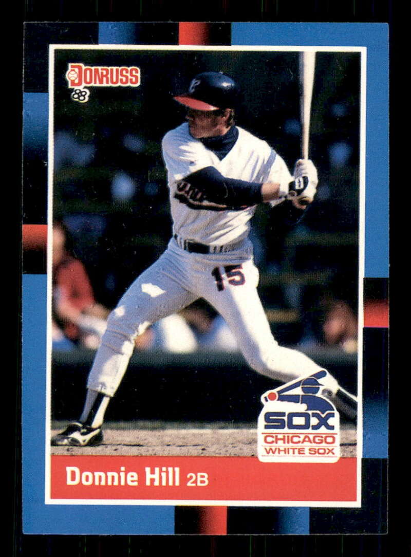 1988 Donruss Donnie Hill #87 NM White Sox