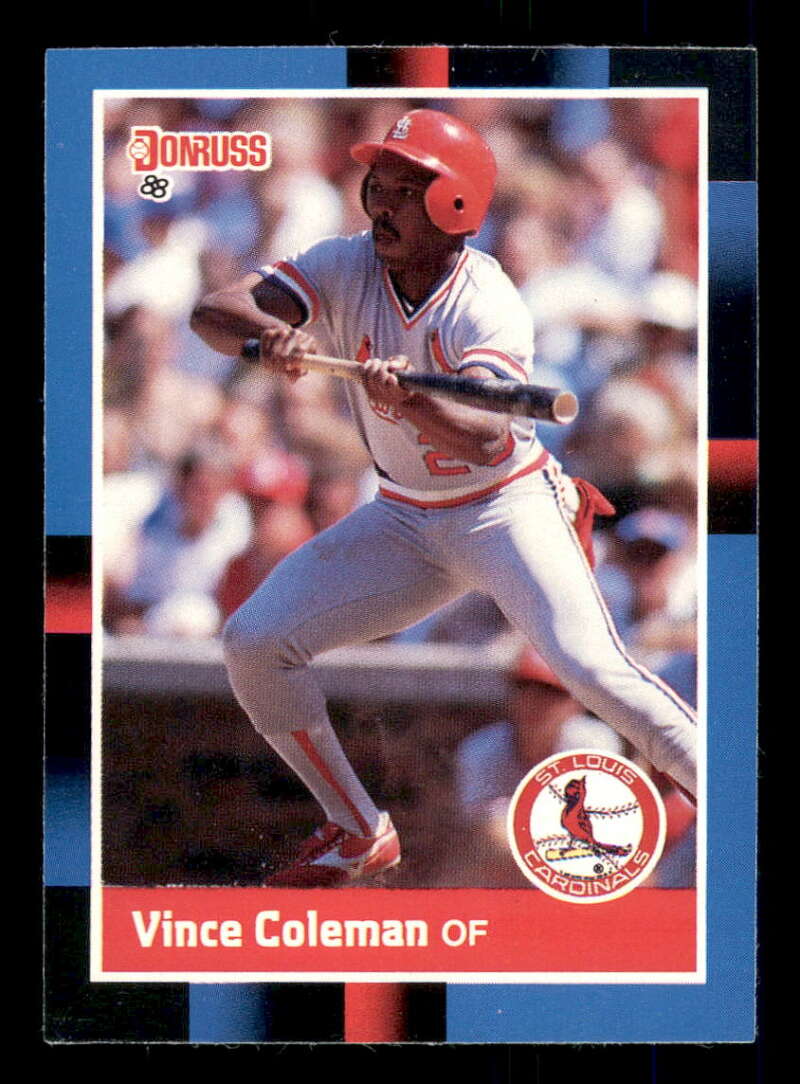 1988 Donruss #293 Vince Coleman NM-MT
