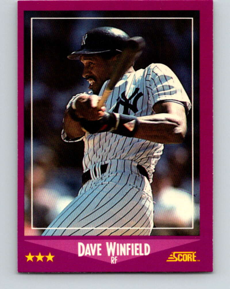1988 Score #55 Dave Winfield 3000 
