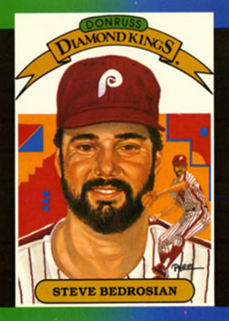 1989 Donruss (Inc./*Denotes) Baseball #24 Steve Bedrosian Philadelphia Phil...