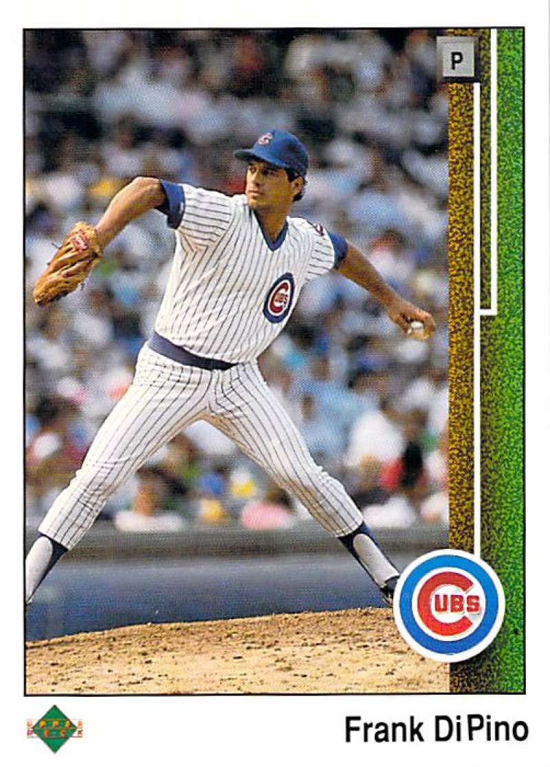 1989 Upper Deck #61 Frank DiPino NM-MT Chicago Cubs Chicago Cubs Baseball 