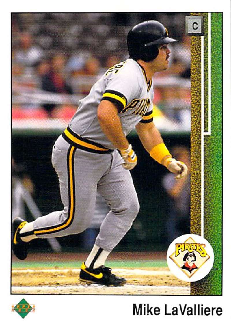 1989 Upper Deck #417 Mike LaValliere NM-MT Pittsburgh Pirates Pittsburgh Pirates Baseball 