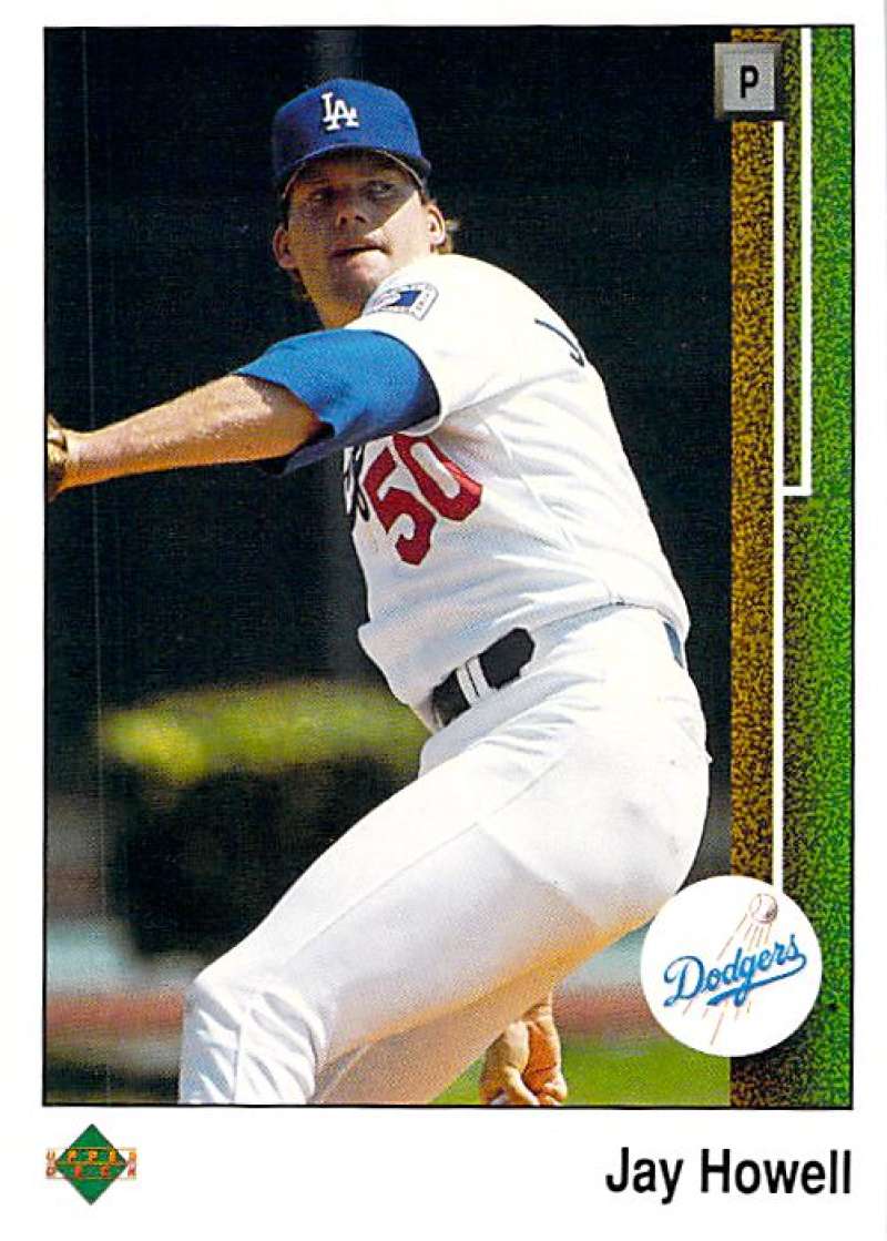 1989 Upper Deck #610 Jay Howell NM-MT Los Angeles Dodgers Los Angeles Dodgers Baseball 