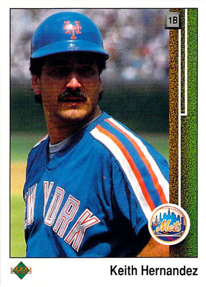 1989 Upper Deck #612 Keith Hernandez NM-MT New York Mets New York Mets Baseball 