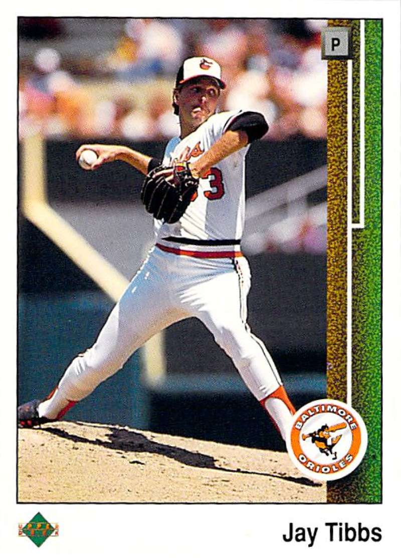 1989 Upper Deck #655 Jay Tibbs NM-MT Baltimore Orioles Baltimore Orioles Baseball 