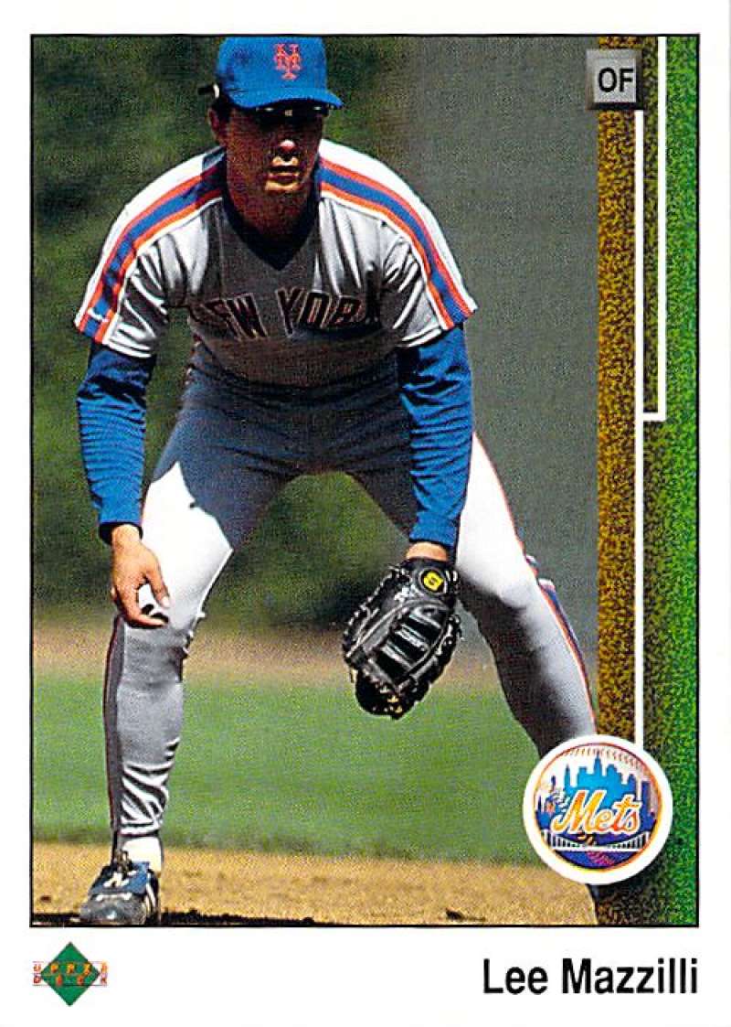 1989 Upper Deck #657 Lee Mazzilli NM-MT New York Mets New York Mets Baseball 