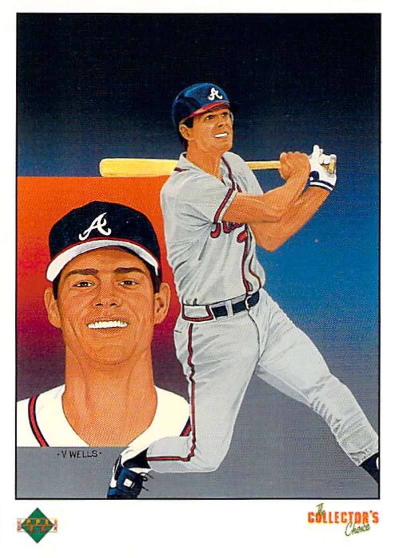 1989 Upper Deck #672 Dale Murphy TC NM-MT Atlanta Braves Atlanta Braves Baseball 