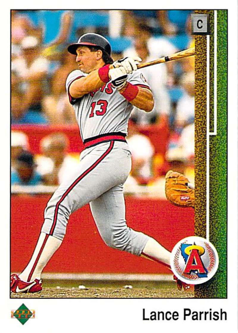 1989 Upper Deck #775 Lance Parrish NM-MT California Angels California Angels Baseball 