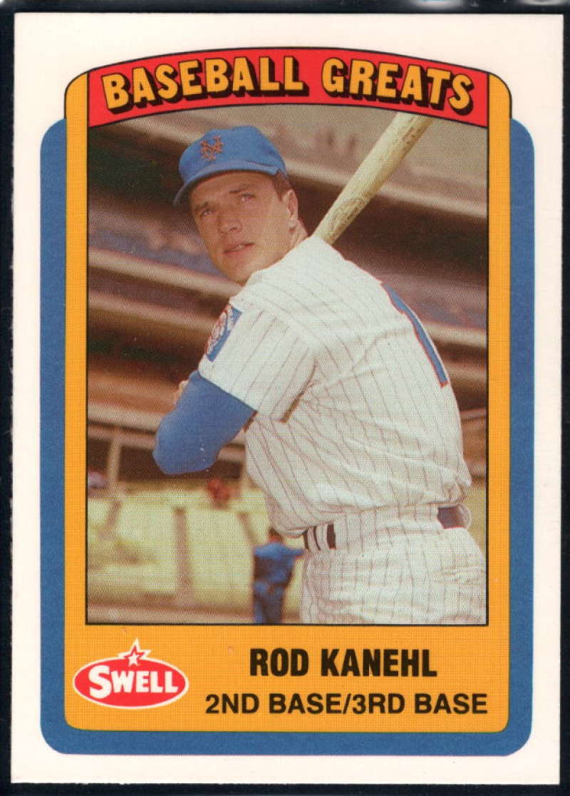 1990 Swell Greats #44 Rod Kanehl VG/EX Very Good/Excellent