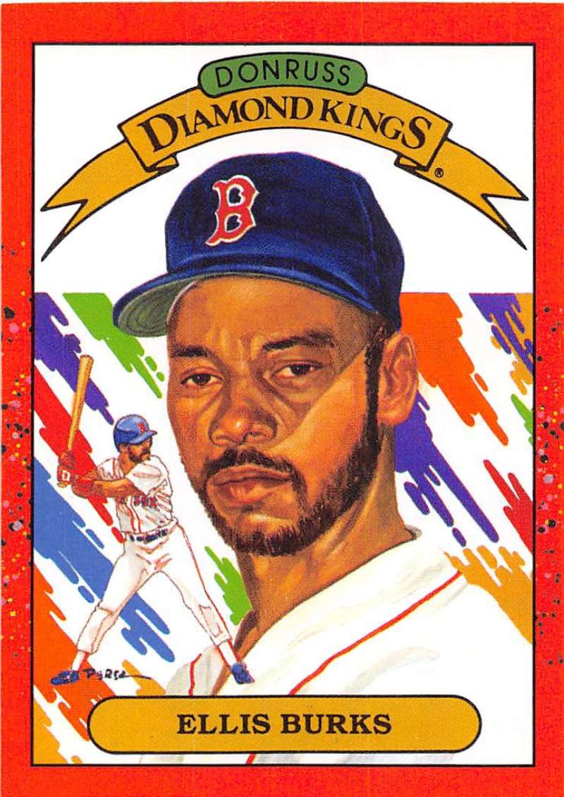 1990 Donruss #23 Ellis Burks DK NM-MT Red Sox