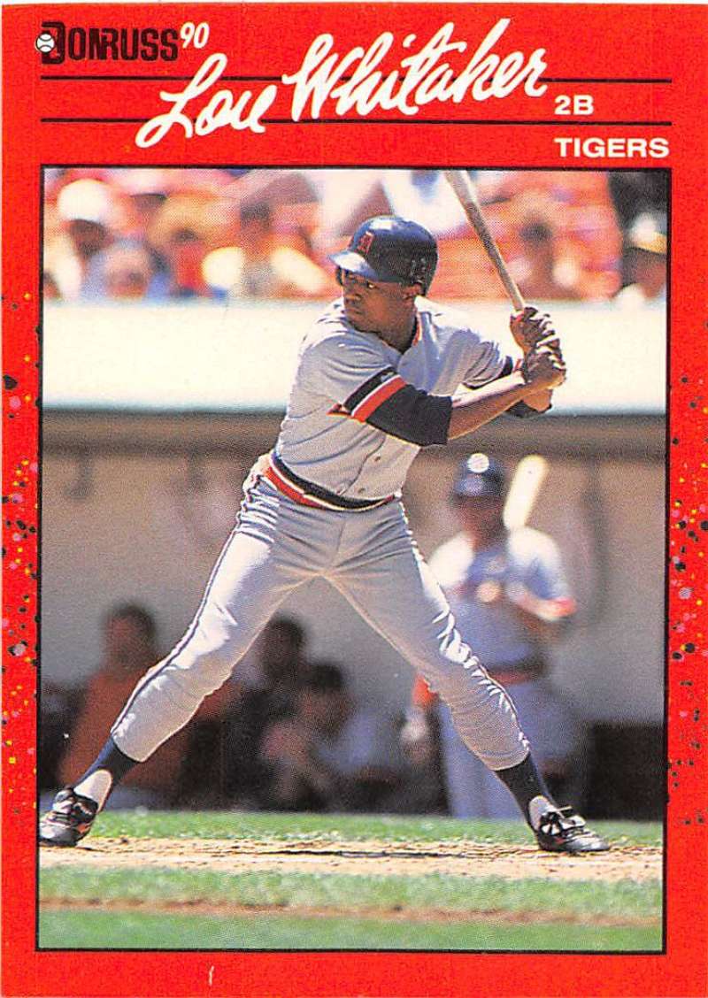 1990 Donruss #298 Lou Whitaker NM-MT Tigers