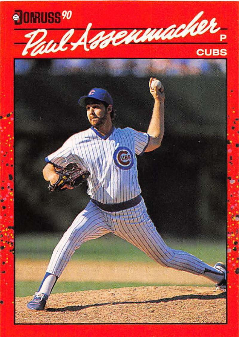 1990 Donruss #459 Paul Assenmacher NM-MT Cubs