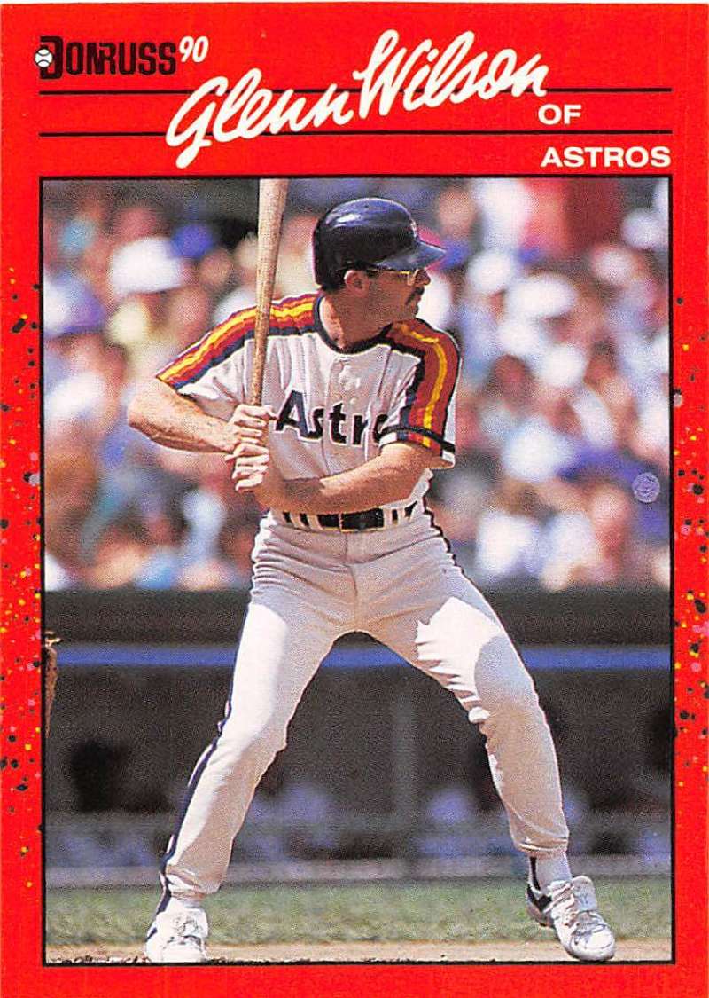 1990 Donruss #472 Glenn Wilson NM-MT Astros