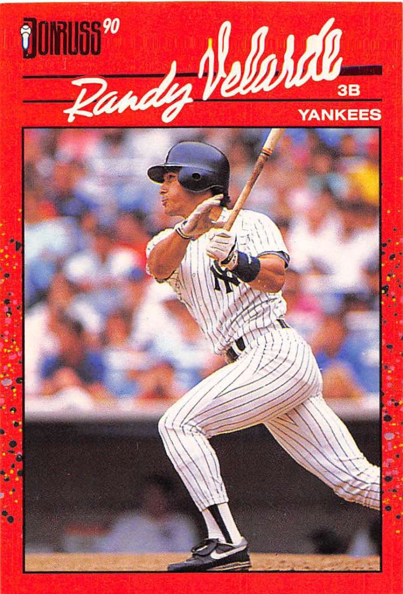 1990 Donruss #630 Randy Velarde DP NM-MT Yankees