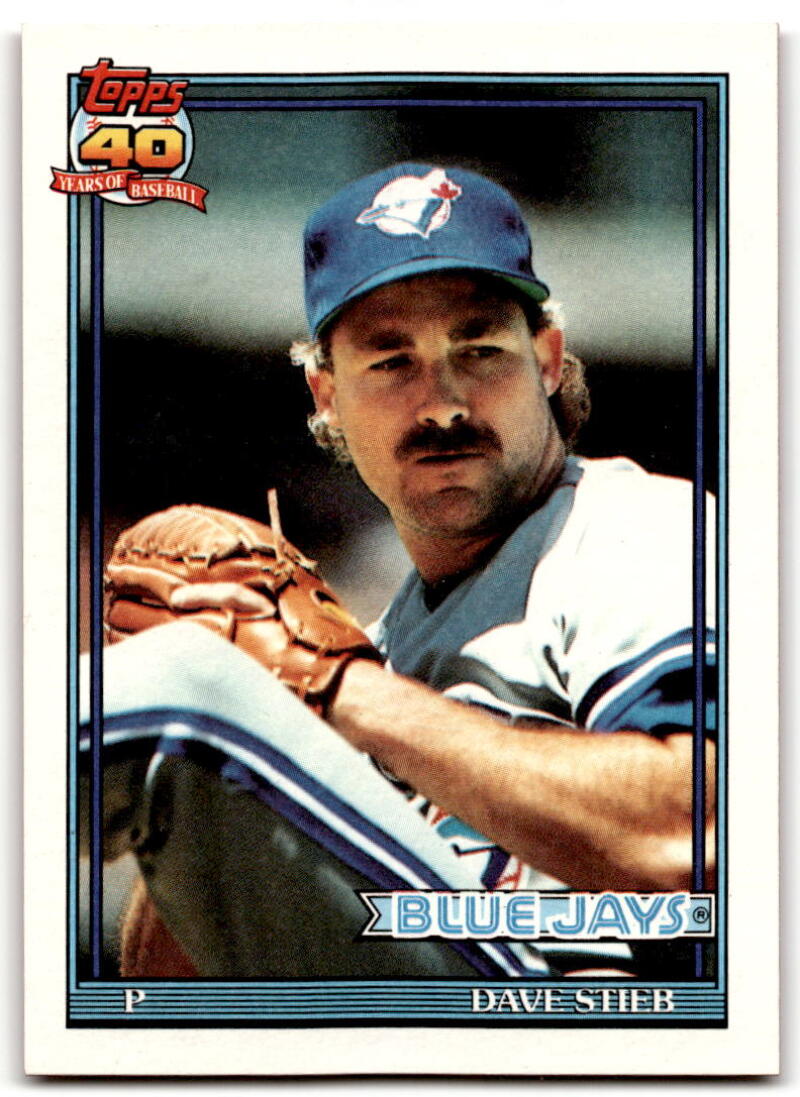 1991 Topps #460 Dave Stieb NM-MT Toronto Blue Jays 