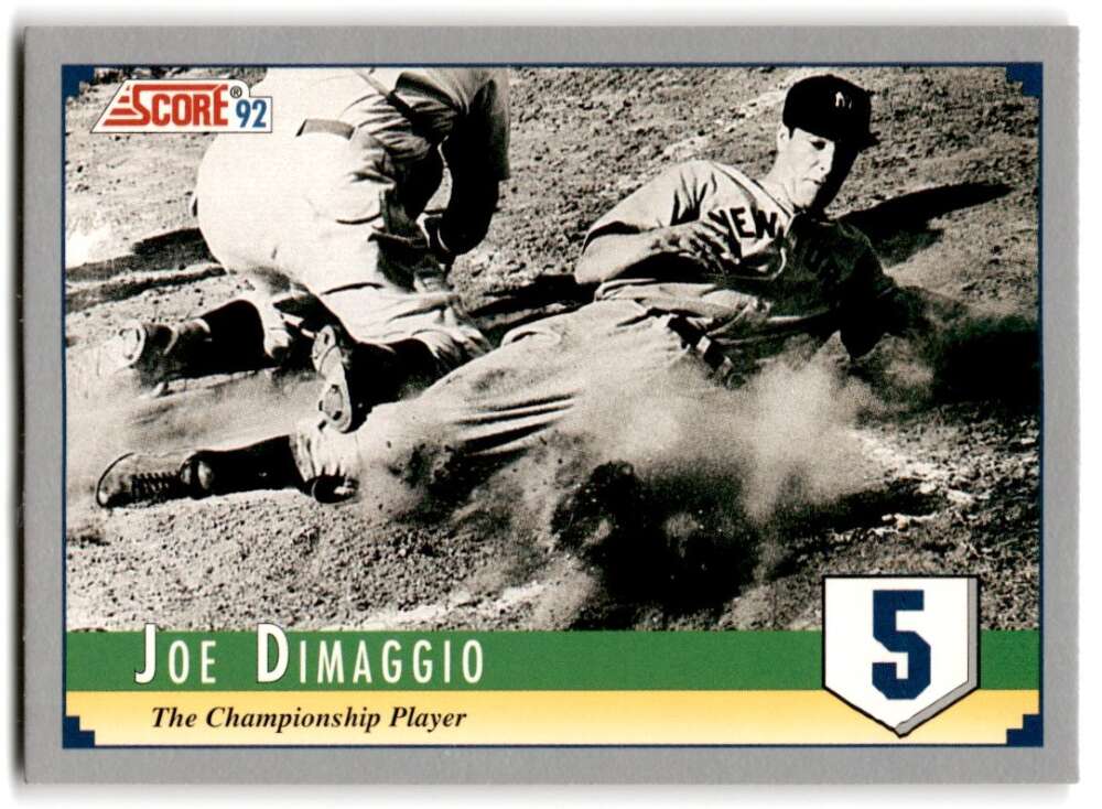 1992 Score  Joe DiMaggio