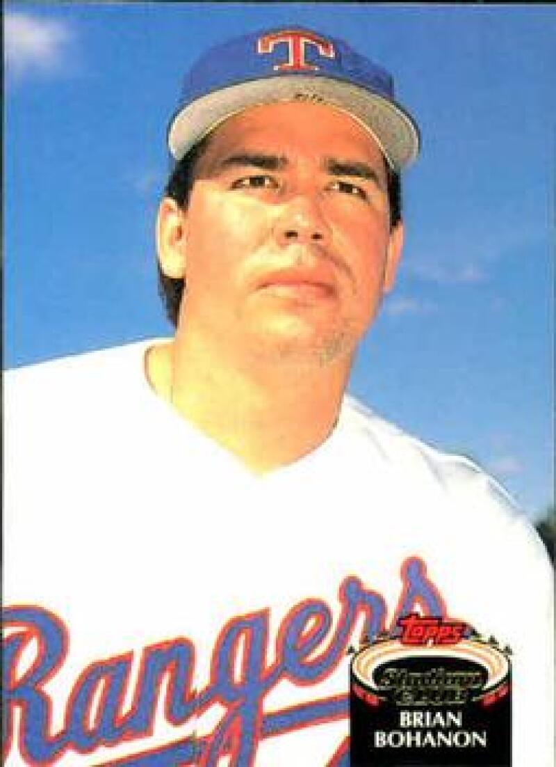 1992 Topps Stadium Club #297 Brian Bohanon NM-MT Texas Rangers Baseball 
