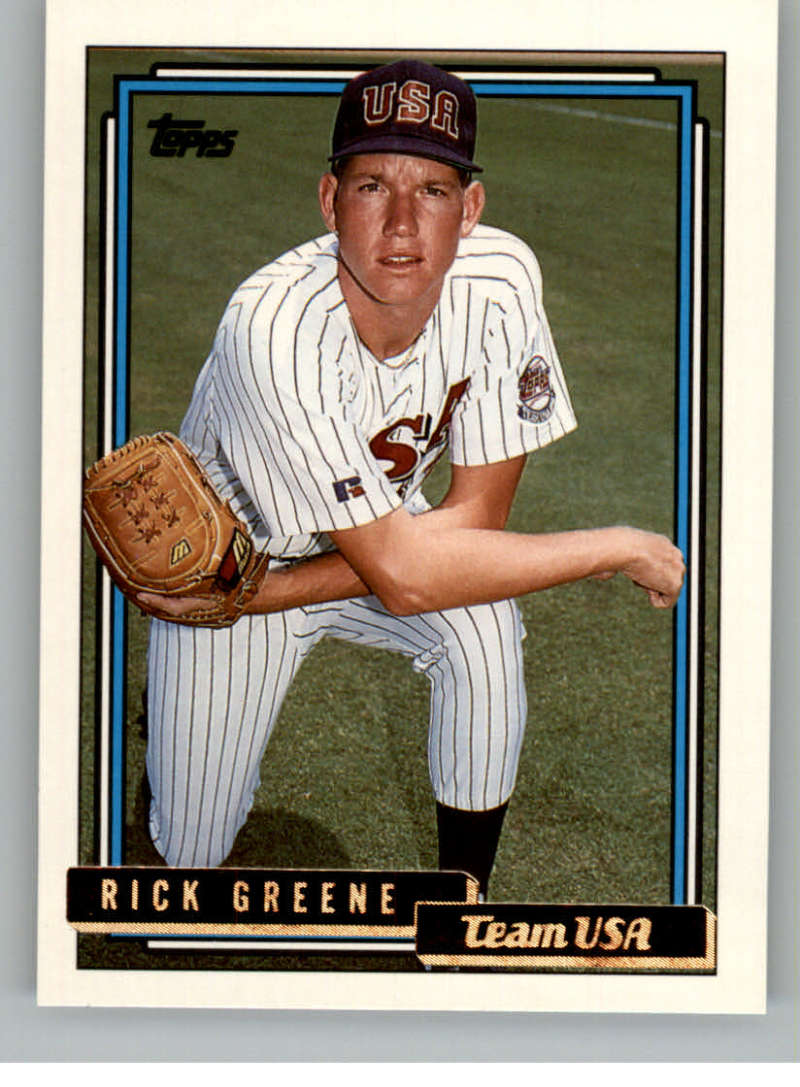 1992 Topps Traded Gold #44T Rick Greene USA NM-MT RC Rookie
