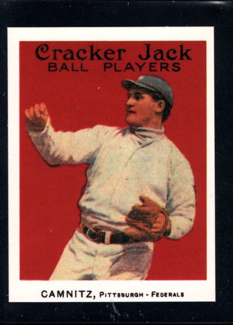 1915 Cracker Jack MLB Baseball Card (Reprint 1993) #16 Howie Camnitz Pittsburgh Rebels  2.25 by 3 Inch Trading Card