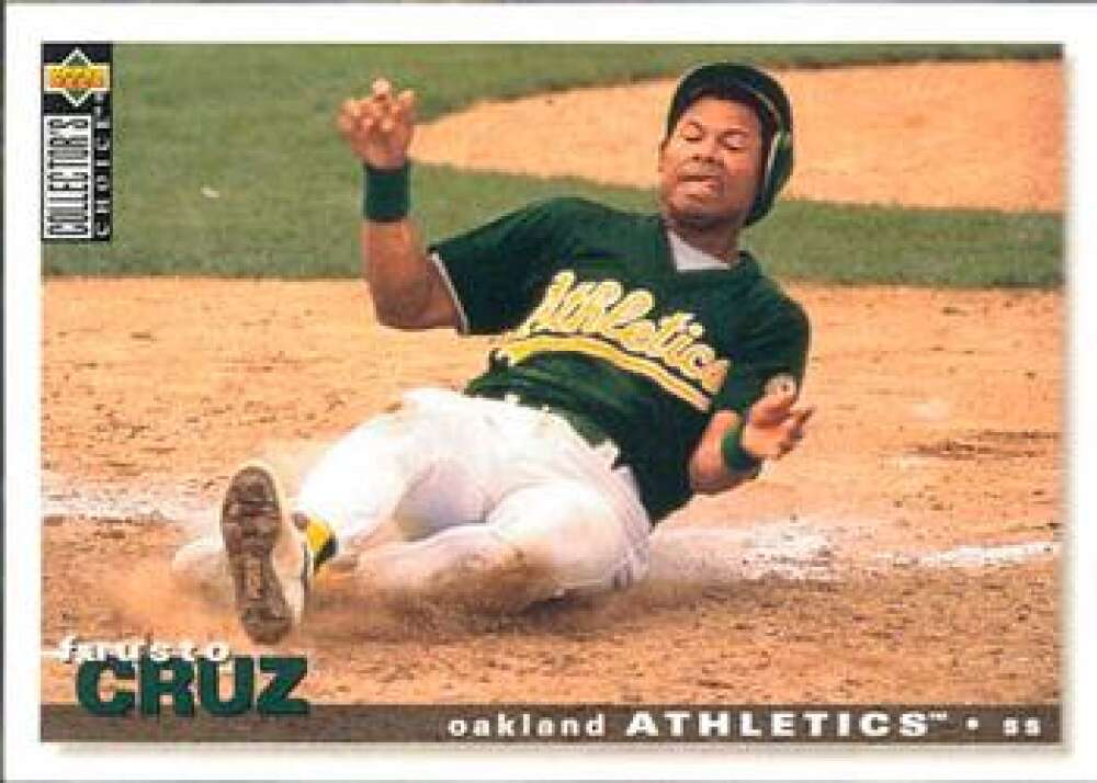 1995 Collector's Choice Fausto Cruz #128 NM Athletics