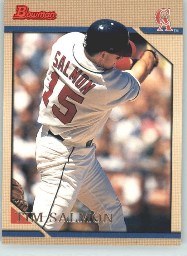 1996 Bowman Tim Salmon #43 Angels NM