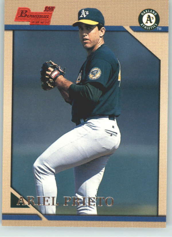 1996 Bowman Ariel Prieto #56 Athletics NM