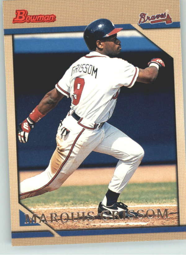1996 Bowman Marquis Grissom #102 Braves NM