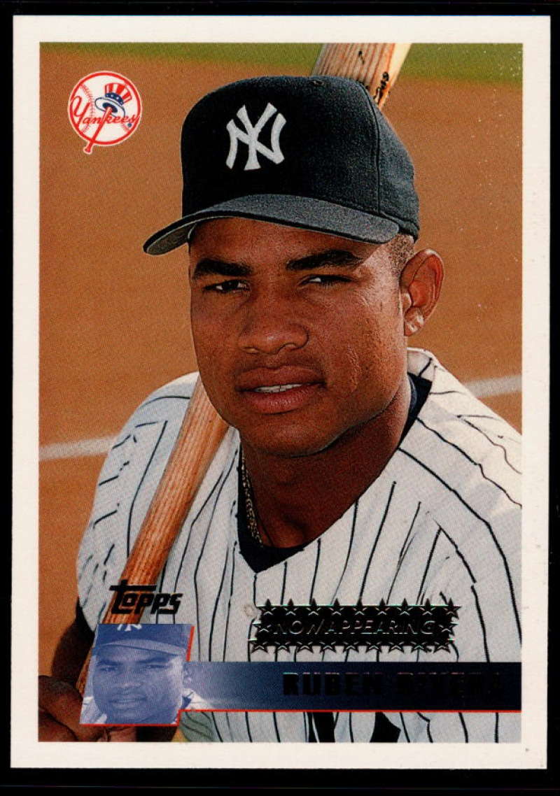 1996 Topps Ruben Rivera #346 NM Near Mint Yankees