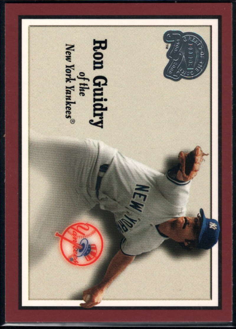2000 Fleer Greats of the Game Ron Guidry #43 NM Near Mint Yankees