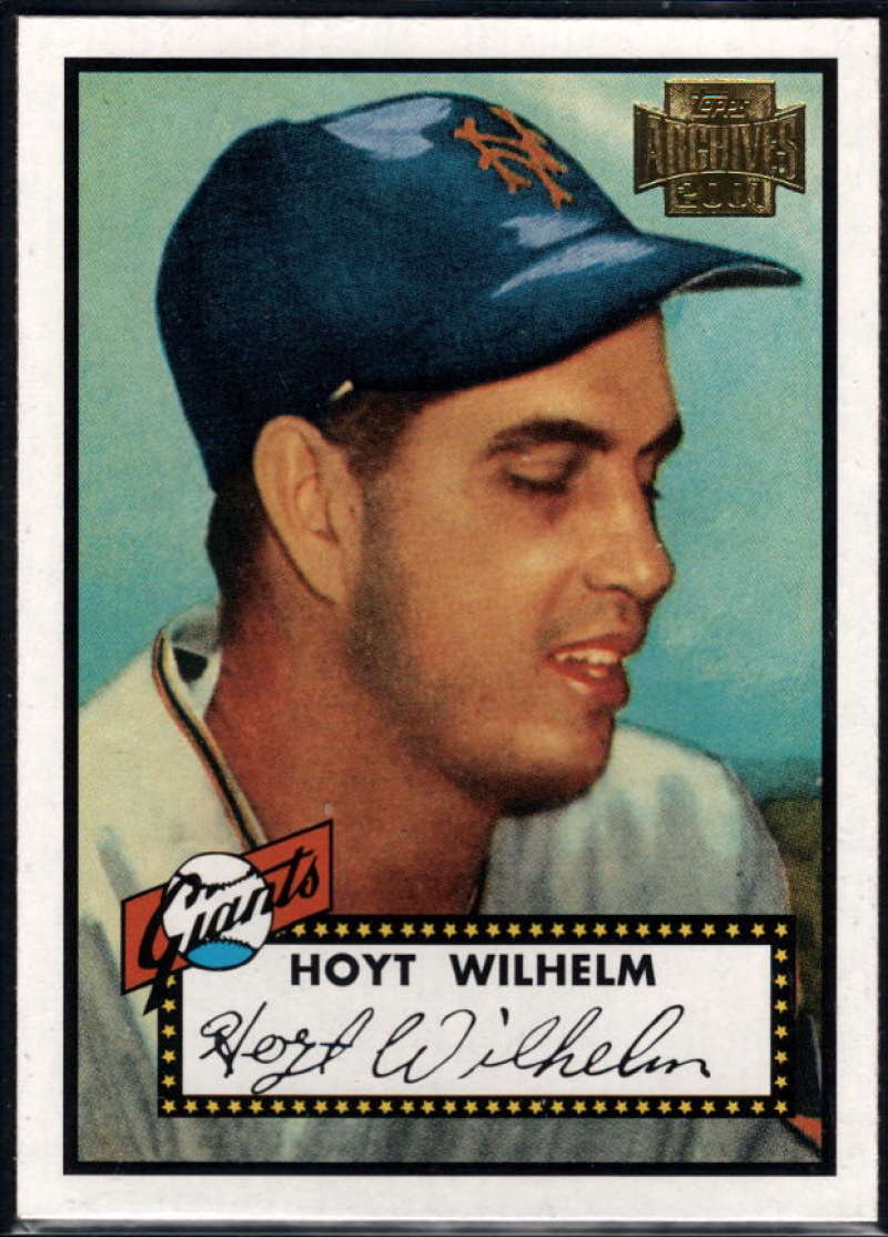 2001 Topps Archives #241 Hoyt Wilhelm 52 NM-MT New York Giants Baseball 