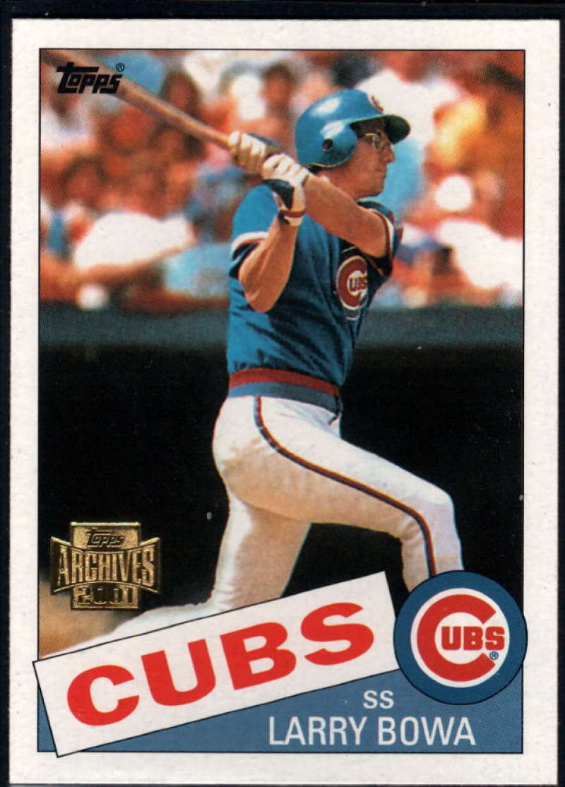 2001 Topps Archives #372 Larry Bowa 85 NM-MT Chicago Cubs
