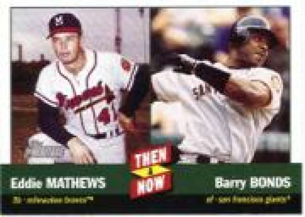 2002 Topps Heritage Then and Now