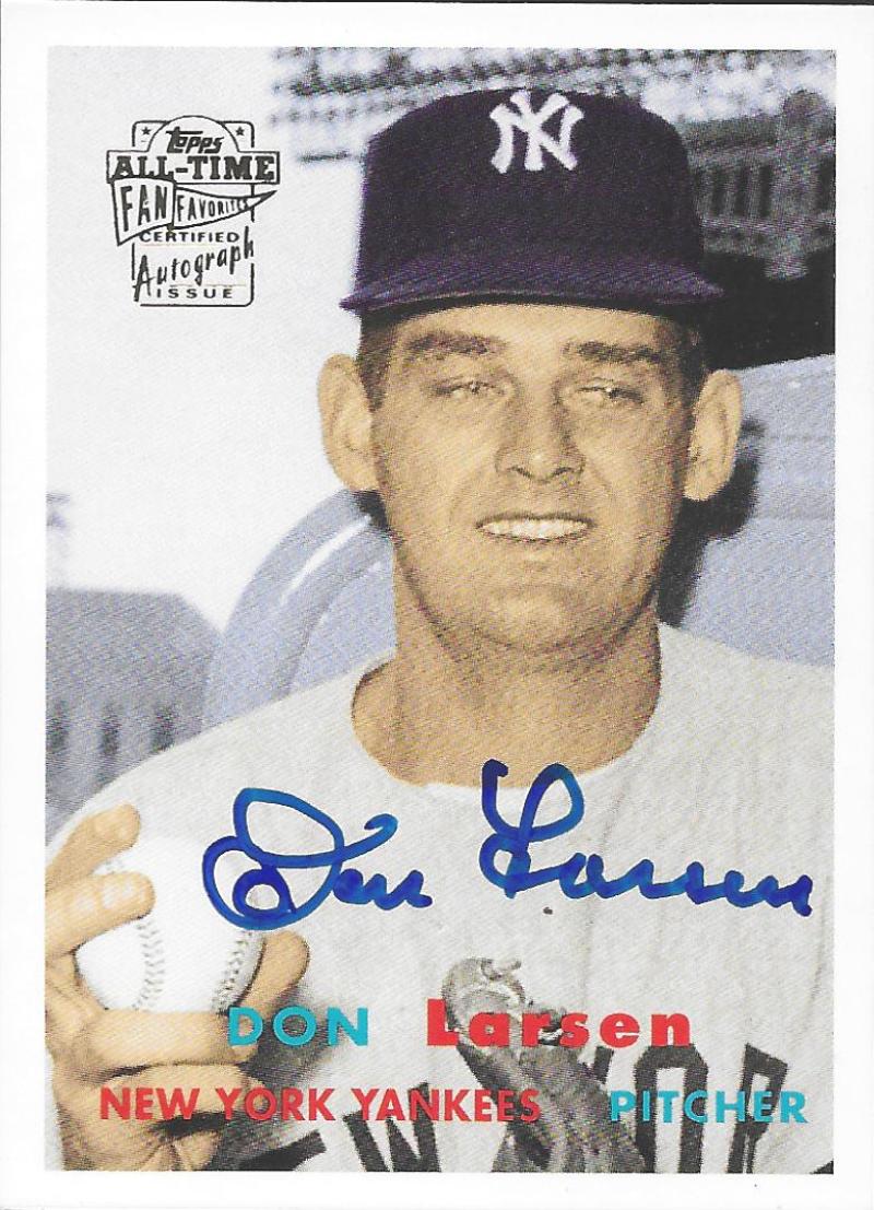 2004 Topps All-Time Fan Favorites Autographs