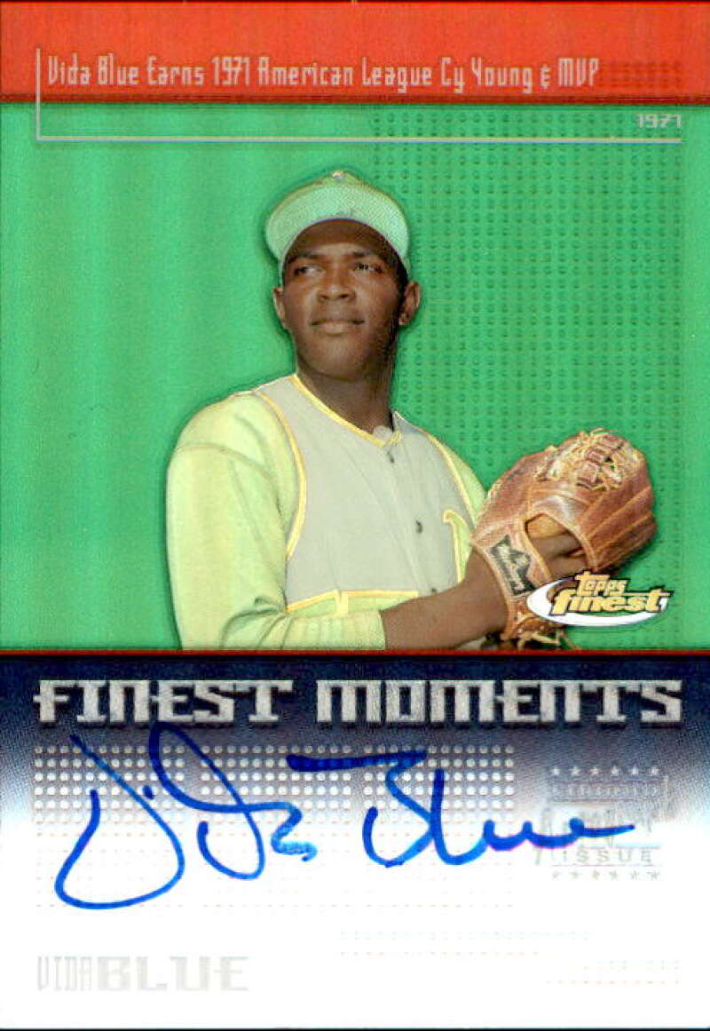2004 Topps Finest Moments Autographs