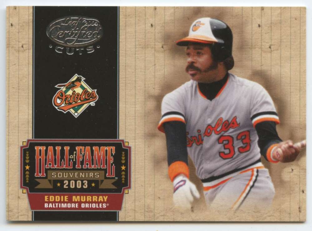 2004 Leaf Certified Cuts Hall of Fame Souvenirs