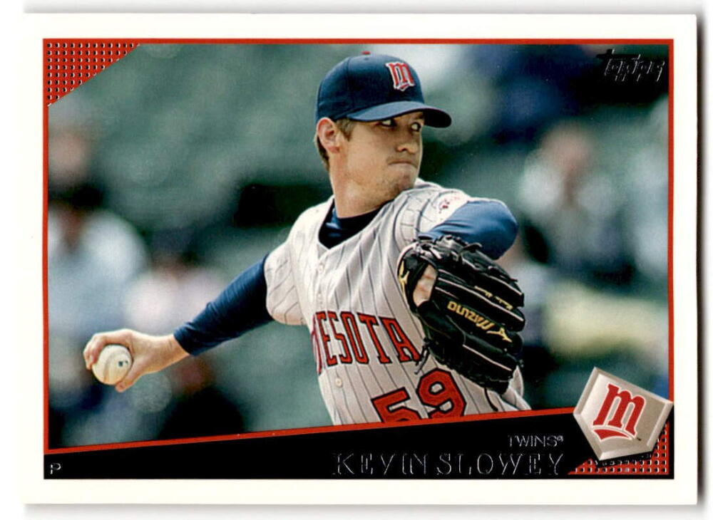 2009 Topps #36 Kevin Slowey NM-MT Minnesota Twins 