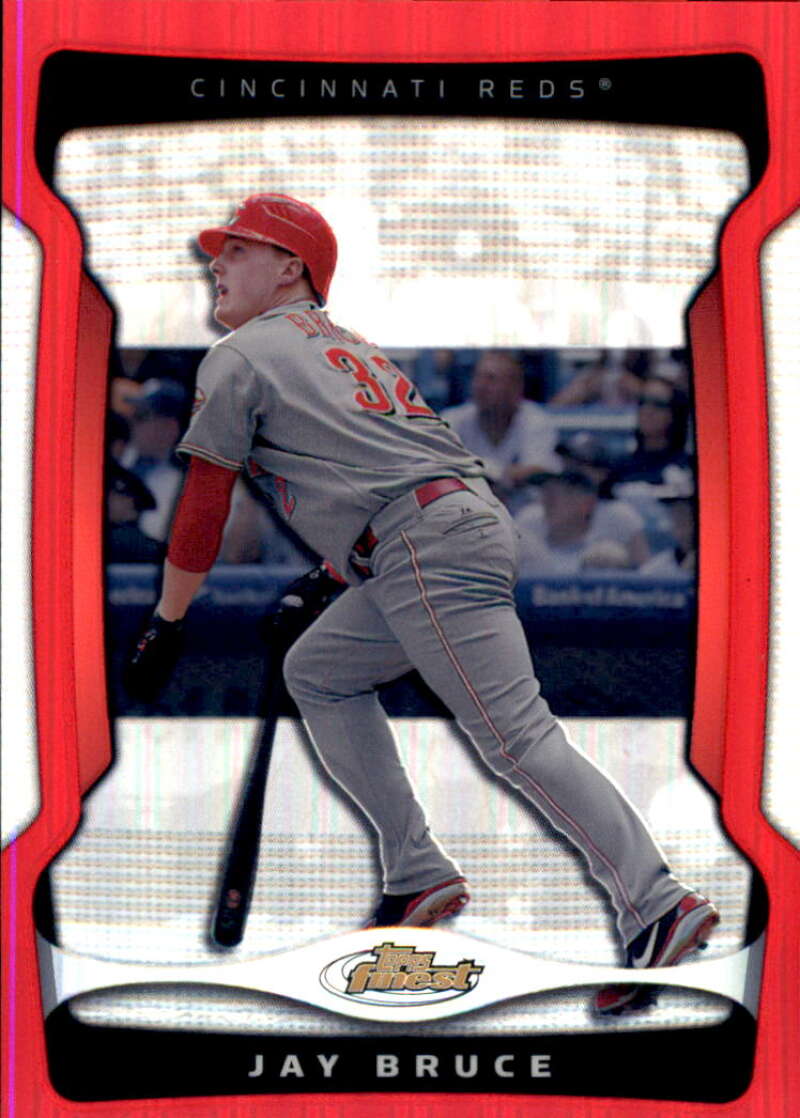2009 Topps Finest Refractors Red