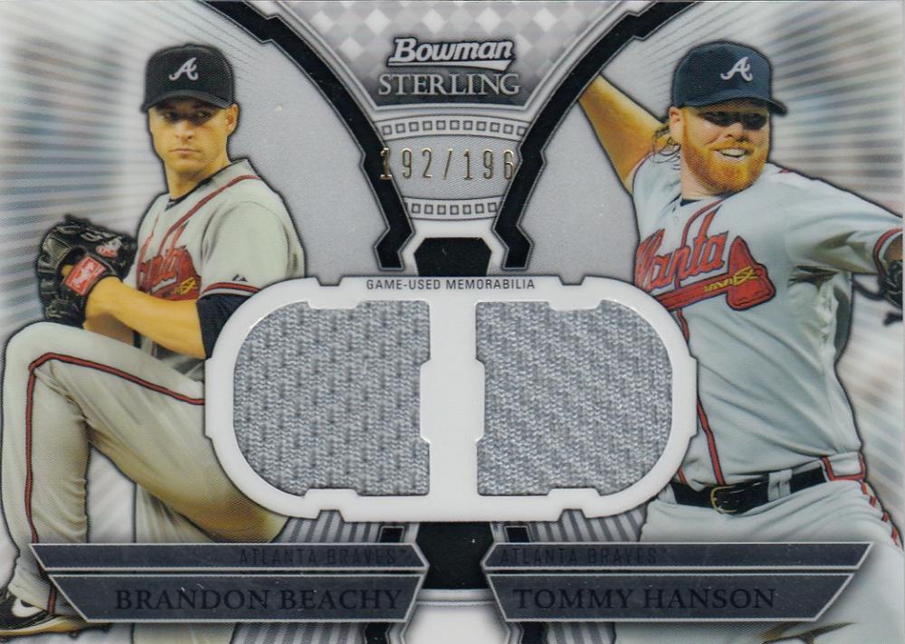 2011 Bowman Sterling Dual Relics