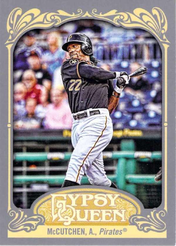 2012 Gypsy Queen Baseball #144 Andrew McCutchen Pittsburgh Pirates  Official Topps MLB Trading Card