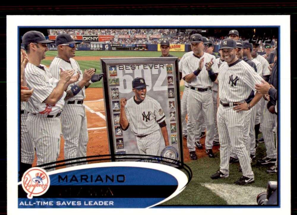 2012 Topps #109 Mariano Rivera RB NM-MT New York Yankees 