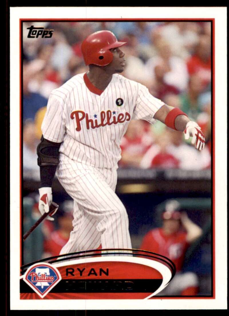 2012 Topps Series 1 Baseball #280 Ryan Howard Philadelphia Phillies  Official MLB Trading Card