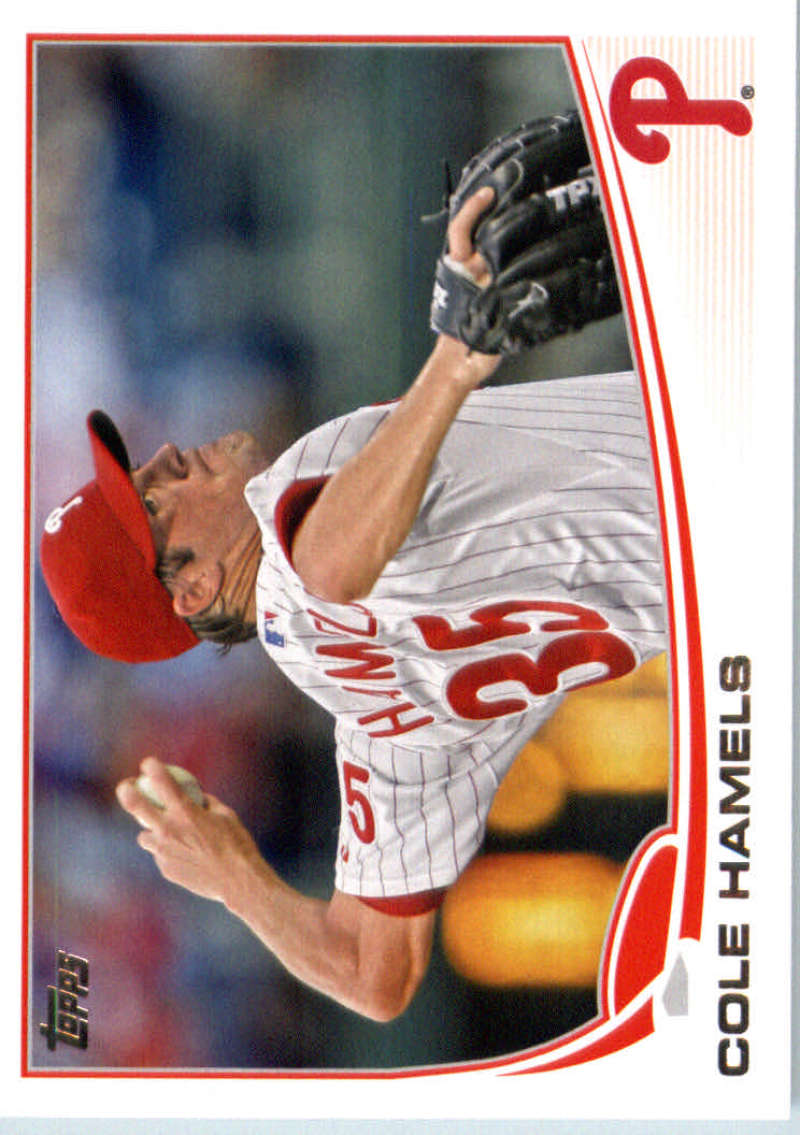 2013 Topps #332 Cole Hamels NM-MT Philadelphia Phillies 